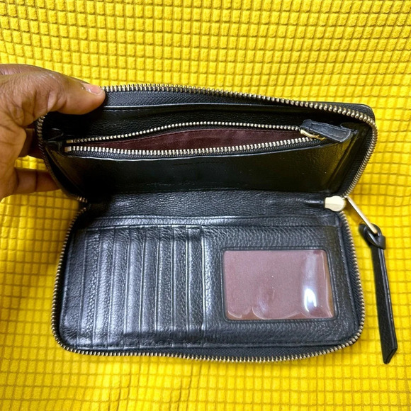 Marc Jacobs 'Recruit Vertical' Leather Wallet Black - Picture 5 of 14